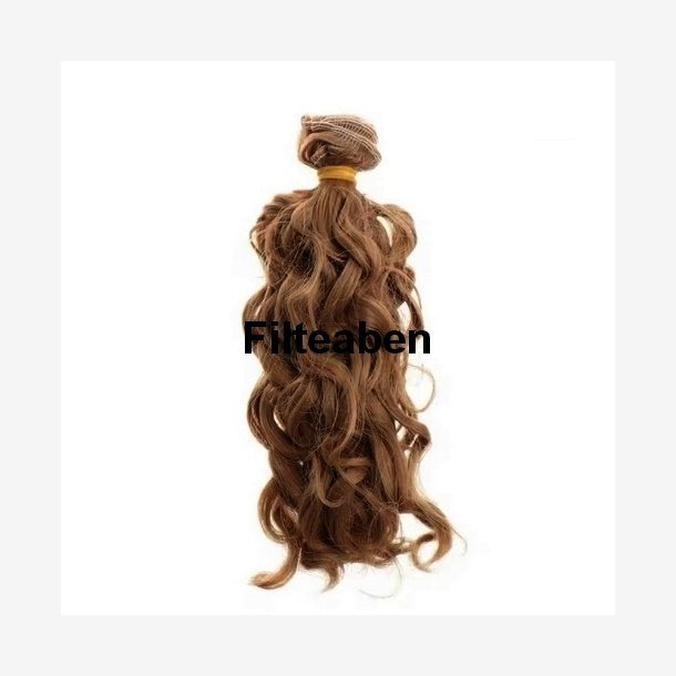 Hår Nylon Brun