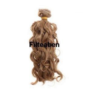 H�r Nylon Lys Brun