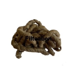 H�r Kr�ller Uld Brun Meleret