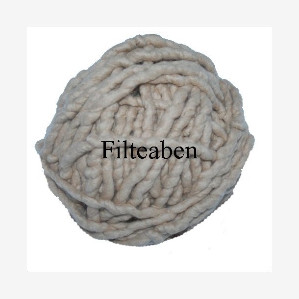 1 mtr Beige filtesnøre