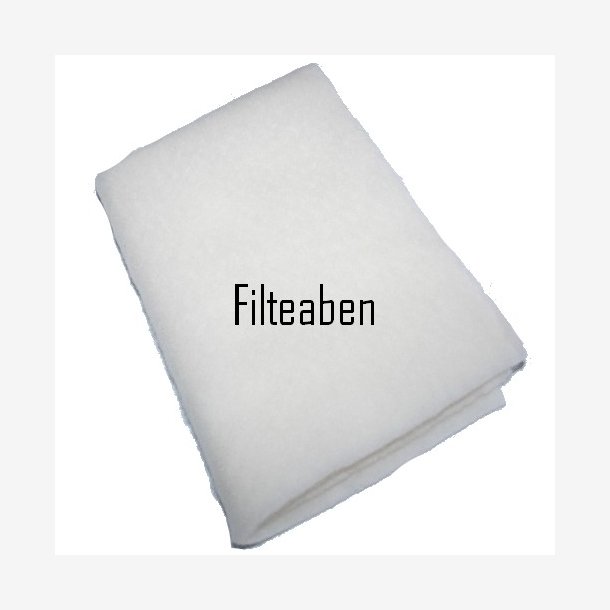 Uldfilt/Nålefilt 1 mtr. Rå Hvid (Tyk)