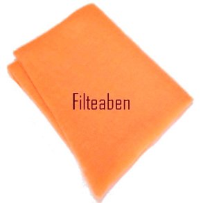 Uldfilt / Nlefilt Lys Orange