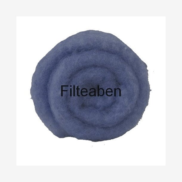 50 gr. Mellem Cowboy Blå Karteflor