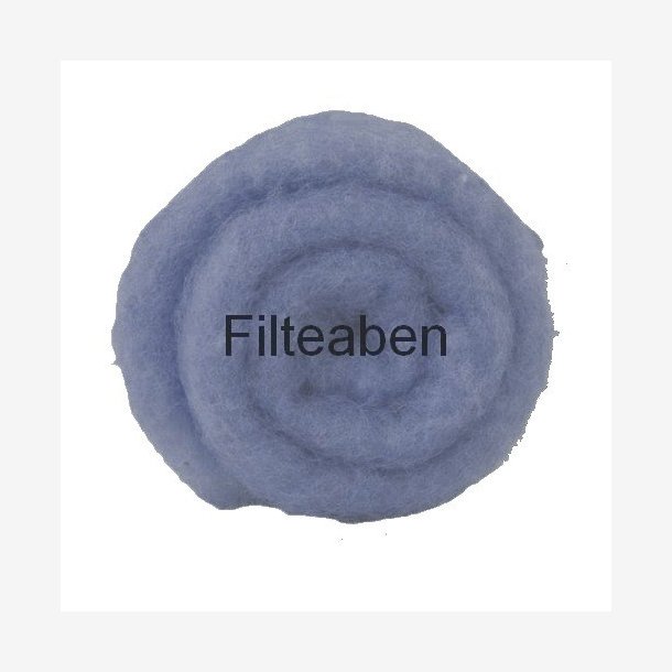 50 gr. Lys Cowboy Blå Karteflor