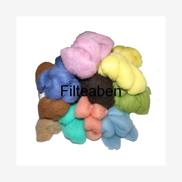 10 * 50 gr assorteret Karteflor