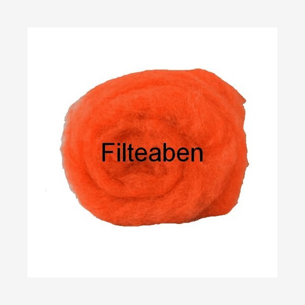 50 gr. Mørk Orange Karteflor