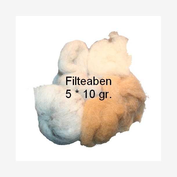 5 * 10 gr. Beige nuancer Karteflor