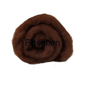 50 gr M�rk Mellem Brun Karteflor