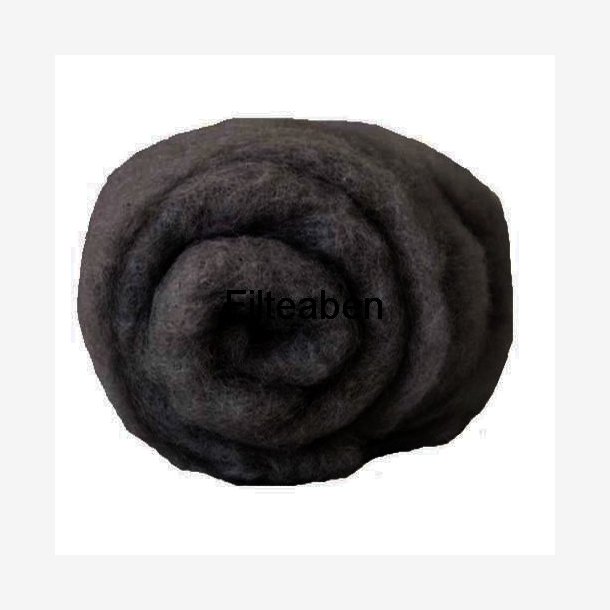 50 gr. Dyb Dark Grå Karteflor