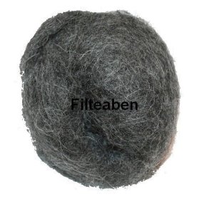 50 gr Lys M�rk gr� Karteflor (Tysk Bjergf�r)