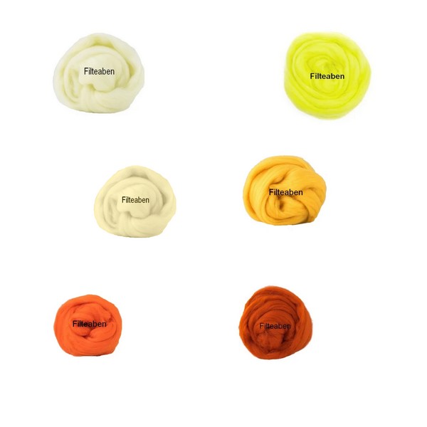 Merinould Gul / Orange