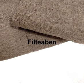 Bomuldsgaze Lys Brun 3 Mtr.