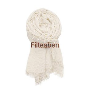 Hvid str. 180 * 90 Bomuld/H�r