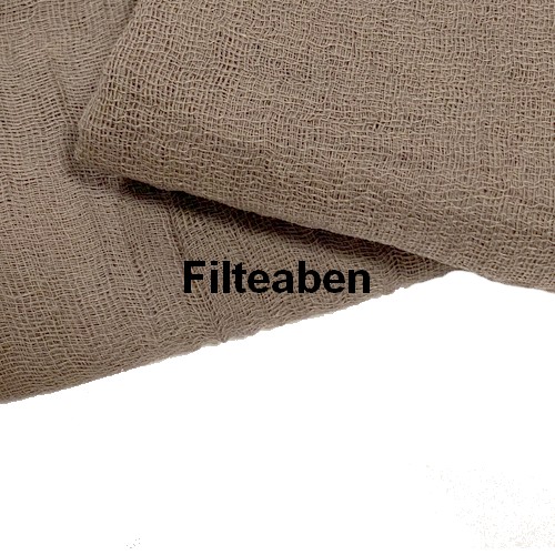 Bomuldsgaze Håndfarvet