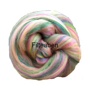 Bambus/merinould Lys Rd 50 gr.