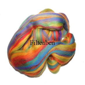 Mixet Regnbue Lys 50 gr.