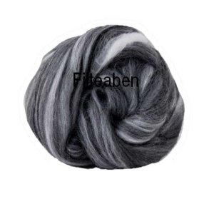 Mrk Gr Meleret 70 % Uld / 30 % Silke 25 gr. 