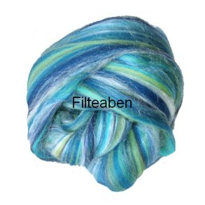 Turkis Meleret 70 % Uld / 30 % Silke 25 gr. 