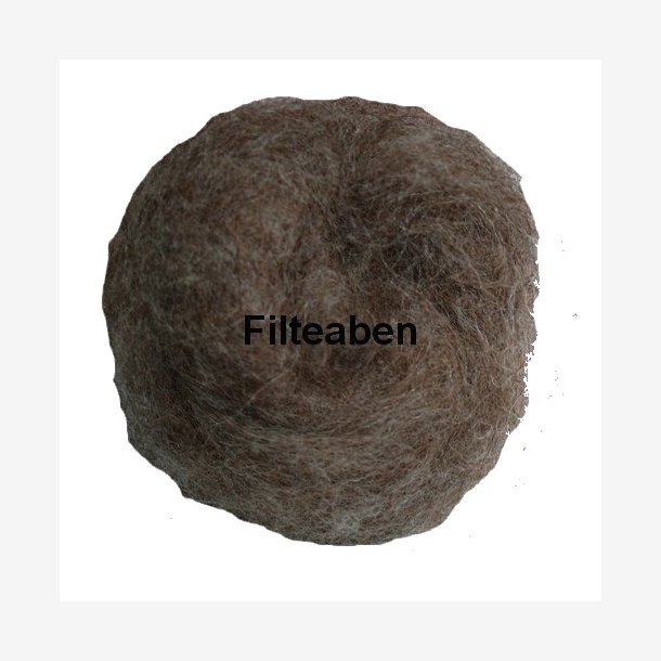 50 gr. Mellem Brun Karteflor (Tysk Bjergfår)