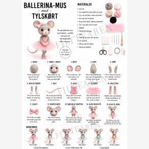 Ballerina mus  N�lefilt