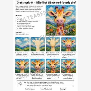 Giraf billede n�lefiltet