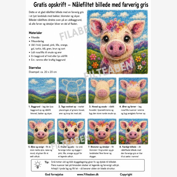 Gris billede n�lefiltet
