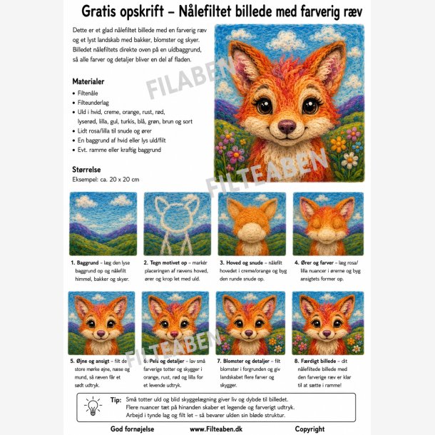 R�v billede n�lefiltning
