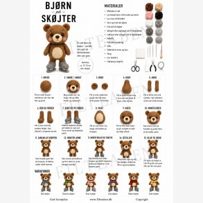 Bj�rn med sk�jter N�lefilt