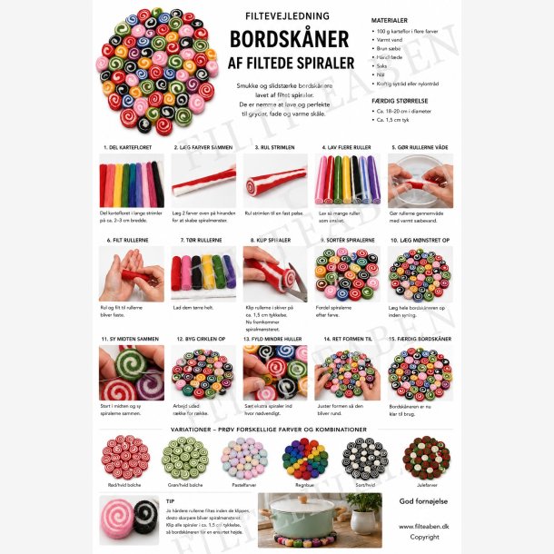 Bordsk�ner spiral v�dfiltning
