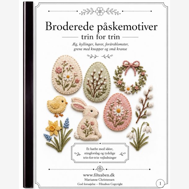 Broderede p�skemotiver