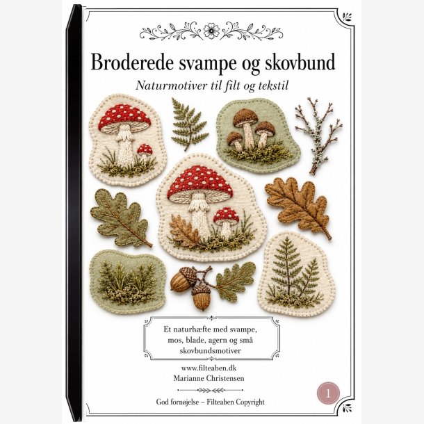 Broderede svampe og skovbund