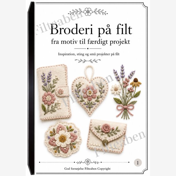 Broderi p� filt