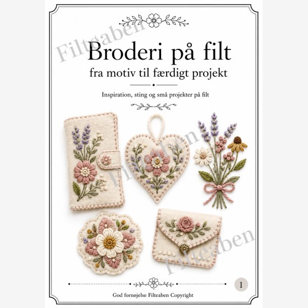 Broderi p� filt