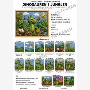 Dinosaurer i junglen n�lefiltet