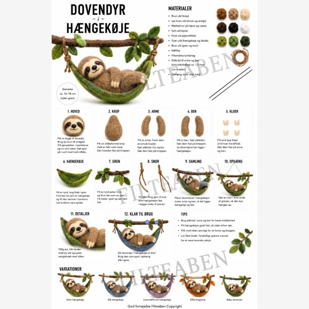 Dovendyr i h�ngek�je N�lefilt