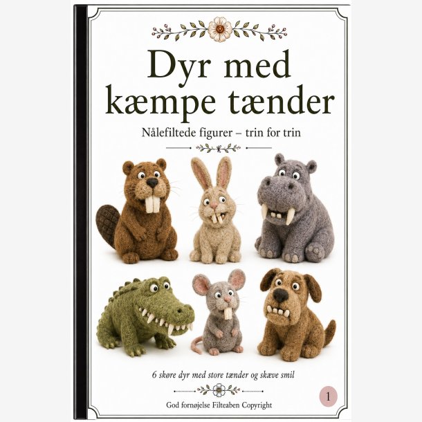 Dyr med k�mpe t�nder n�lefiltning