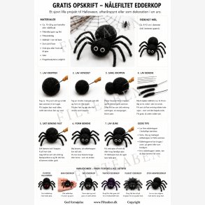 Edderkop  n�lefilte opskrift