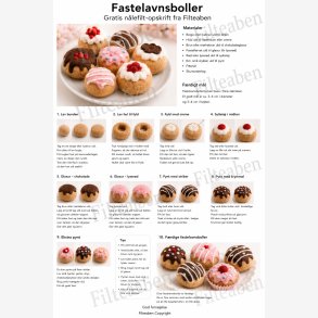 Fastelavnsboller n�lefilte opskrift