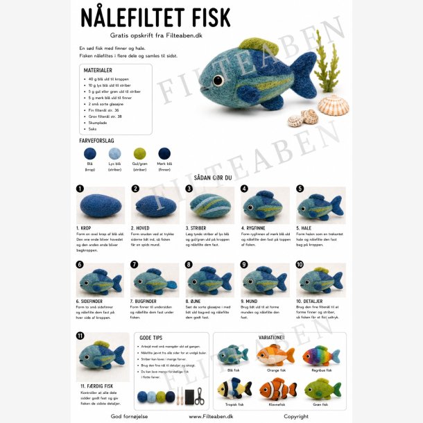 Fisk n�lefiltet