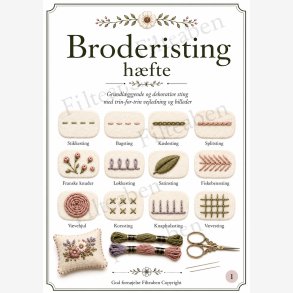 Broderisting h�fte