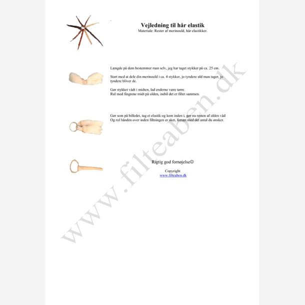 Filteopskrift Hr Elastik