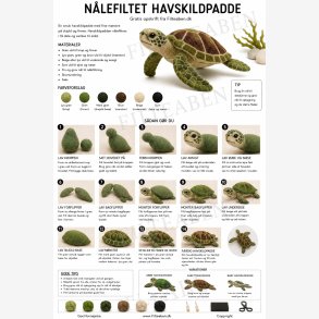 Havskildpadde n�lefiltet