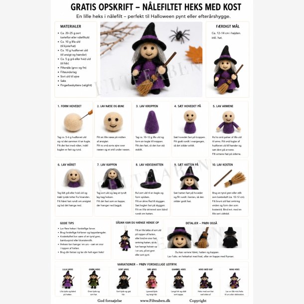 Heks  n�lefilte opskrift