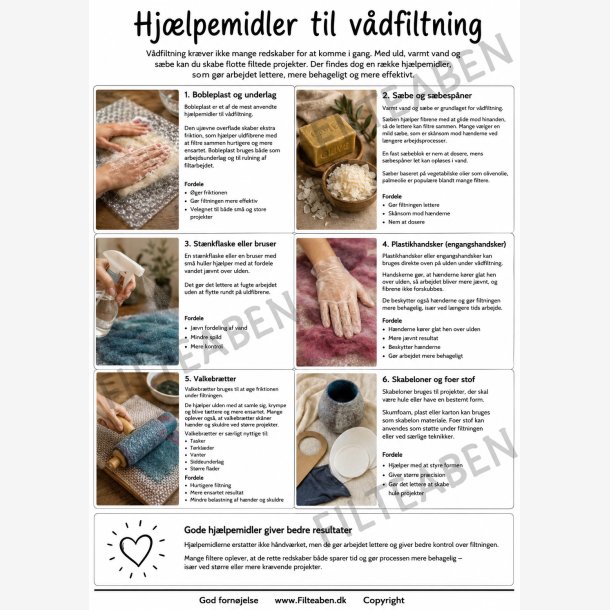 Hj�lpemidler til v�dfiltning
