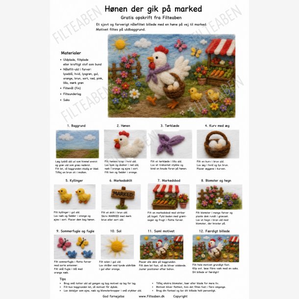 H�ne billede n�lefiltet
