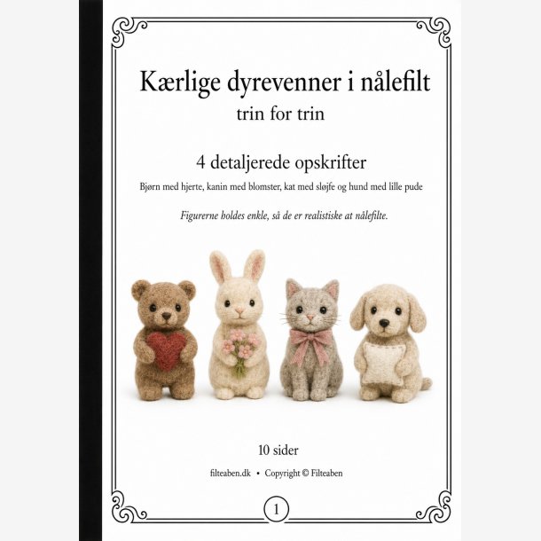 K�rlige dyrevenner i n�lefilt 