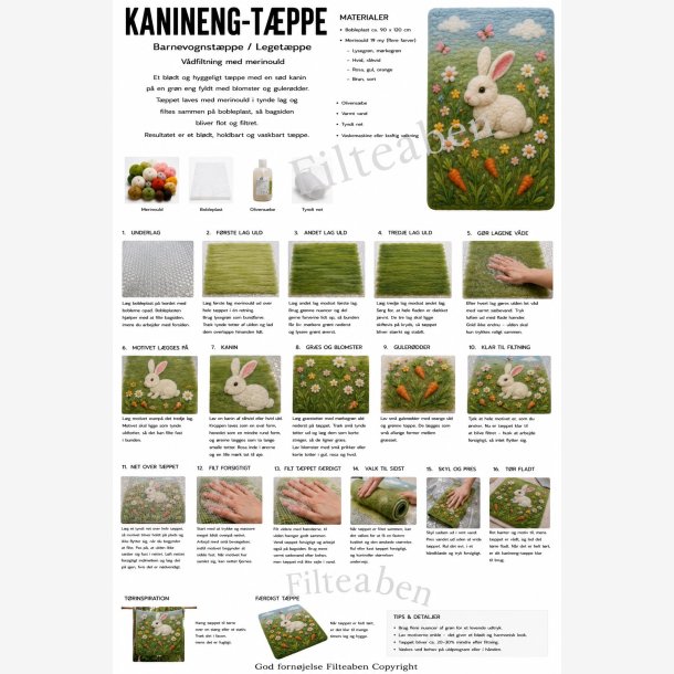 Kanin t�ppe v�dfiltning