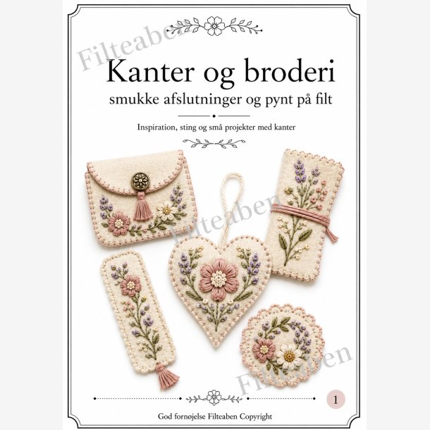 Kanter og broderi