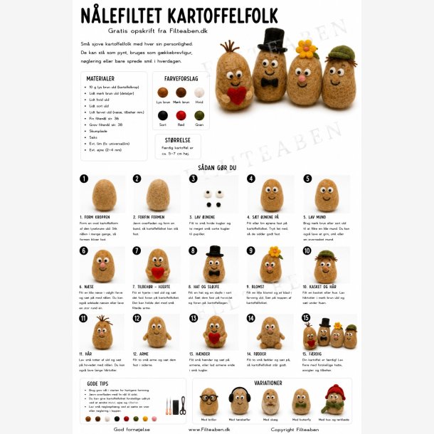 Kartoffel folk N�lefilt