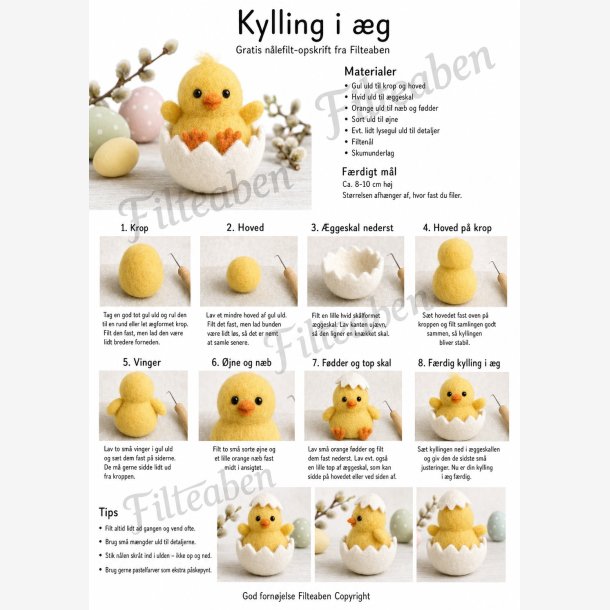 Kylling i �g n�lefilte opskrift